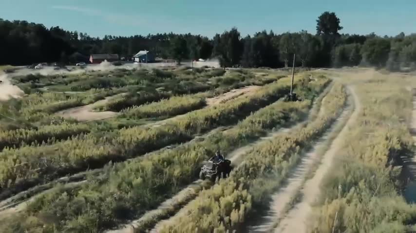 Waganka — cały tor w jednym przejeździe — kadr z filmu